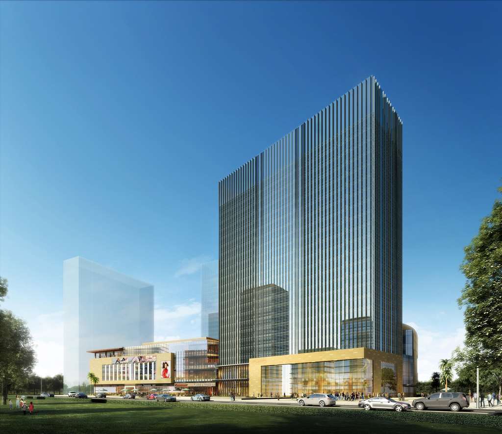 Doubletree By Hilton Hotel Shenzhen Longhua, Near Huawei, Foxcnn, Shenzhen North Railway, Uniwalk & Uniworld Shopping Mall, Sam'S Club Eksteriør billede